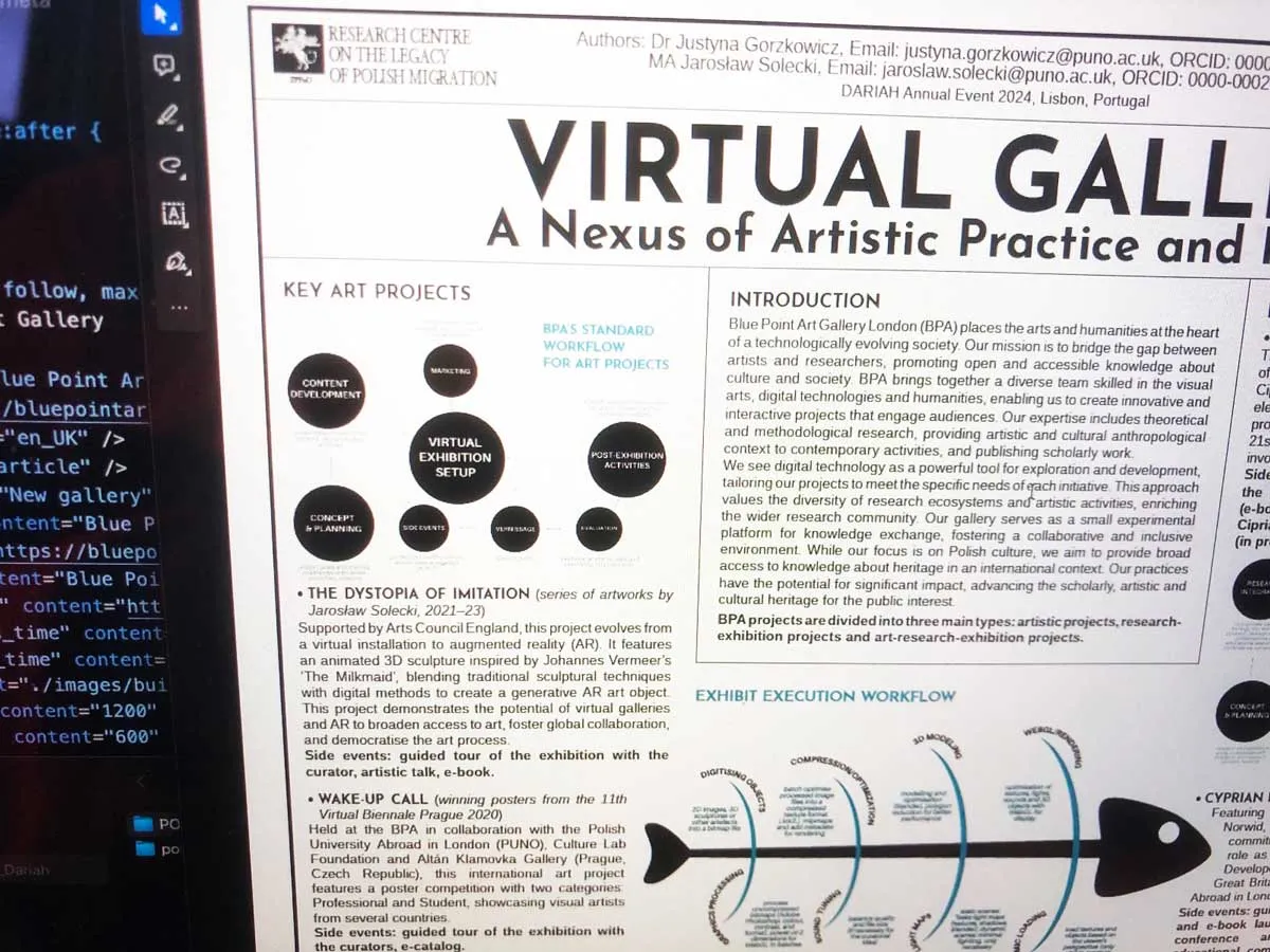 our poster on DARIAH annual event